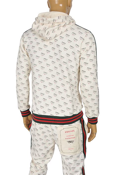 gucci sweat suit|gucci jogging suits for men.